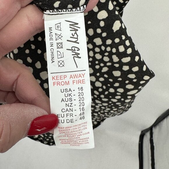 Nasty Gal Collection Asymmetrical Dress Sleeveless Cocktail Party‎ Women 16 Sexy - Picture 9 of 11